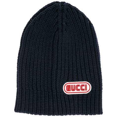 vestiaire collective gucci wool beanie|Wool beanie Gucci Blue size 58 cm in Wool .